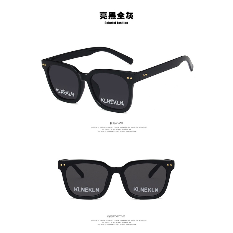 (YUZHU) COD Kacamata Hitam Korea Ulzzang Retro Gaya Kacamata Hitam Anti UV400 Protection Sunglasses