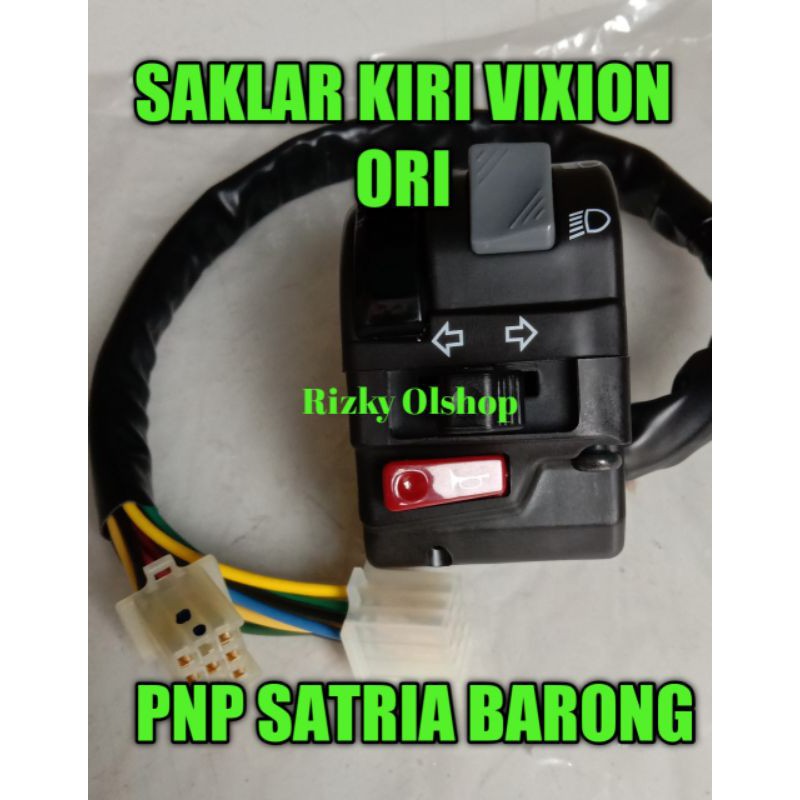 SAKLAR KIRI VIXION ORI MINDA PNP KE SATRIA BARONG, FU FACELIFT, FU CBU