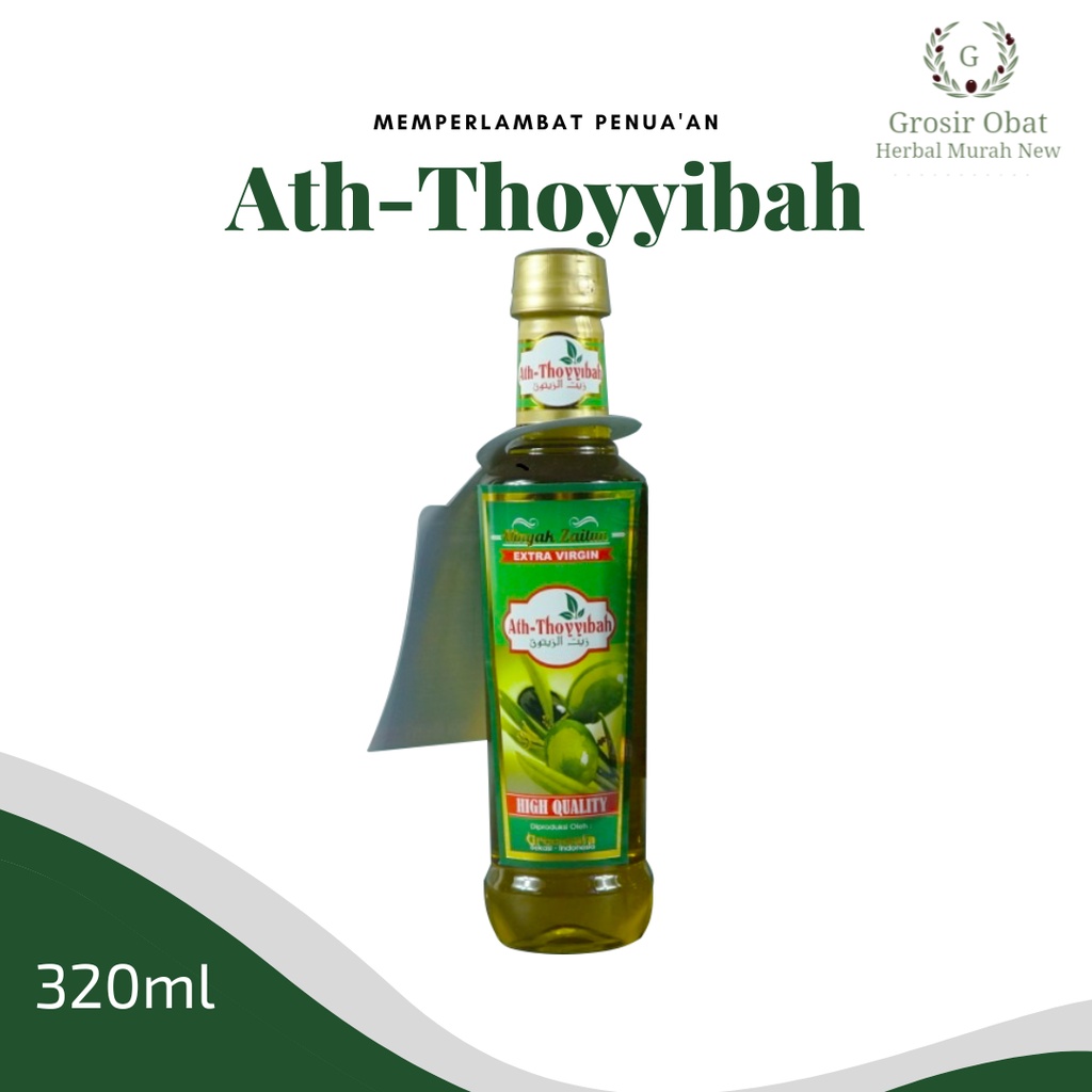 

Minyak Zaitun Ath Thoyyibah Extra Virgin 320 ml