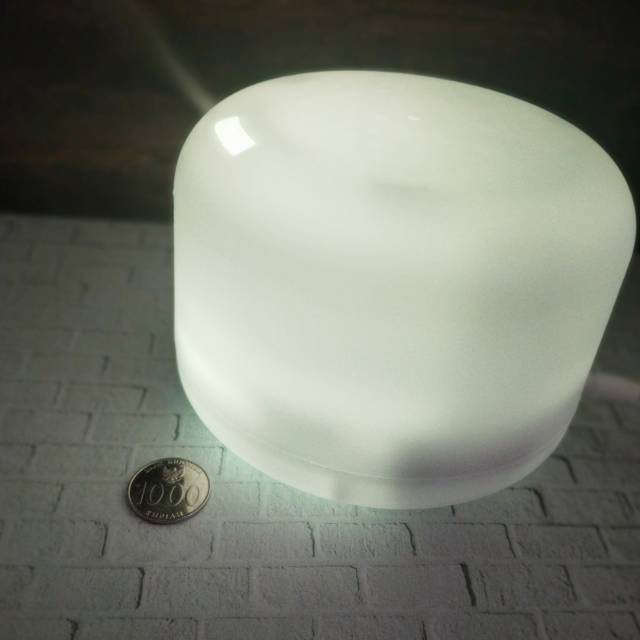 300ml 7 RGB LEDdifuser aromatherapy diffuser spa pelembab udara aromaterapi humidifier jnp 7 Led RGB Warna warni Lampu hias