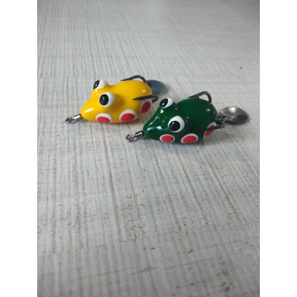 Soft frog Mini 2,5 cm KOCOLAN KILLER&quot;Pangeran Soft Frog&quot;/KUALITAS TINGGI/Pakai label