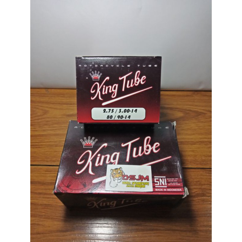BAN DALAM MOTOR 275/300-14 KING TUBE BAN MOTOR MATIC BELAKANG MERK KING TUBE
