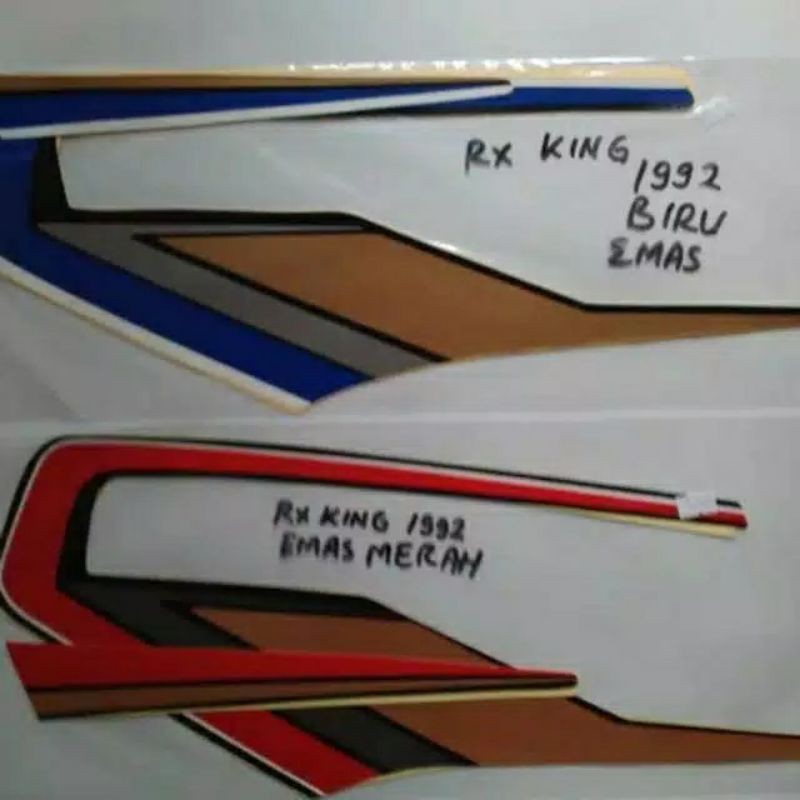 striping RX king cobra 1992- stiker RX king cobra 1992