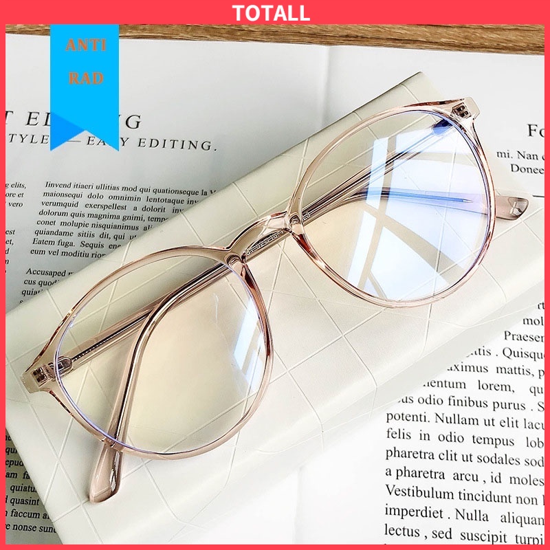 [✅READY STOCK] Wanita Pria frame kacamata  Fashion Korea Anti-Blue Light / anti radiasi  kacamata murah  Penjualan Panas Mode