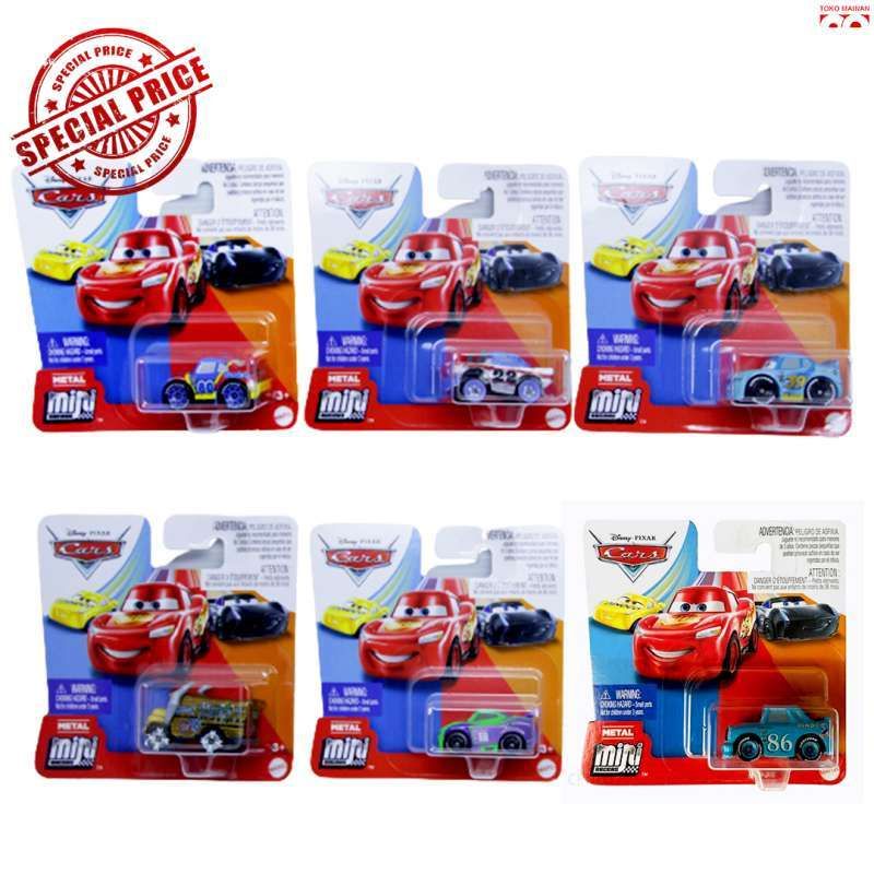 Jual Pixar Disney Cars Micro Mini Racer Metal Diecast | Shopee Indonesia