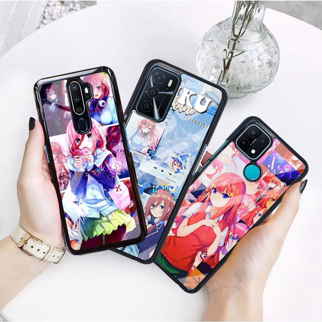 (OS25) Case Glossy Kilau Oppo A15 A15S A16 A52 A53 A54 A31 A9 A91 A92 A5 A9 2020 - Casing Hp Anime M