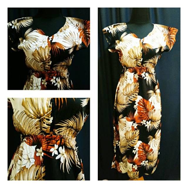 DASTER MANOHARA MOTIF BUNGA KEKINIAN / DASTER BALI