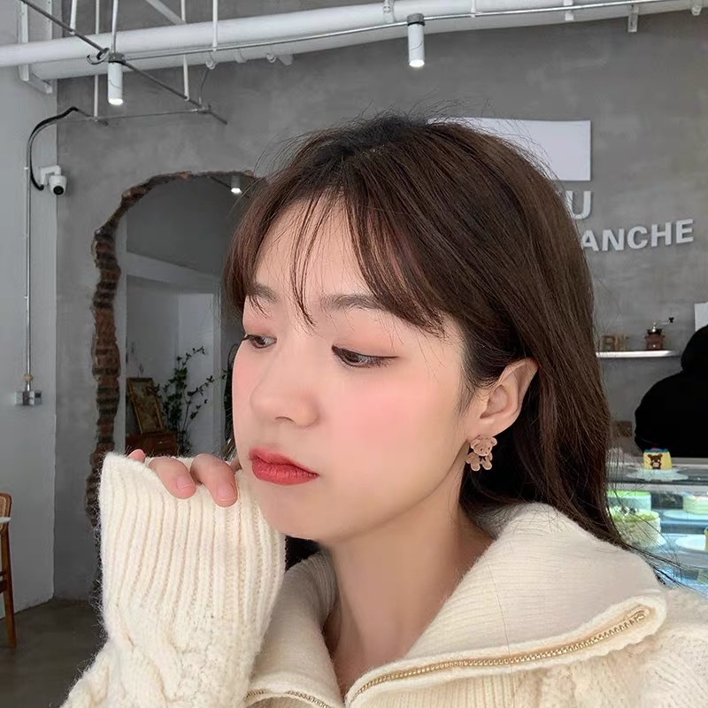 Anting AT198 Perak / Silver S925 Anting Unik Lucu Keren Fashion Wanita / Deluna/BS