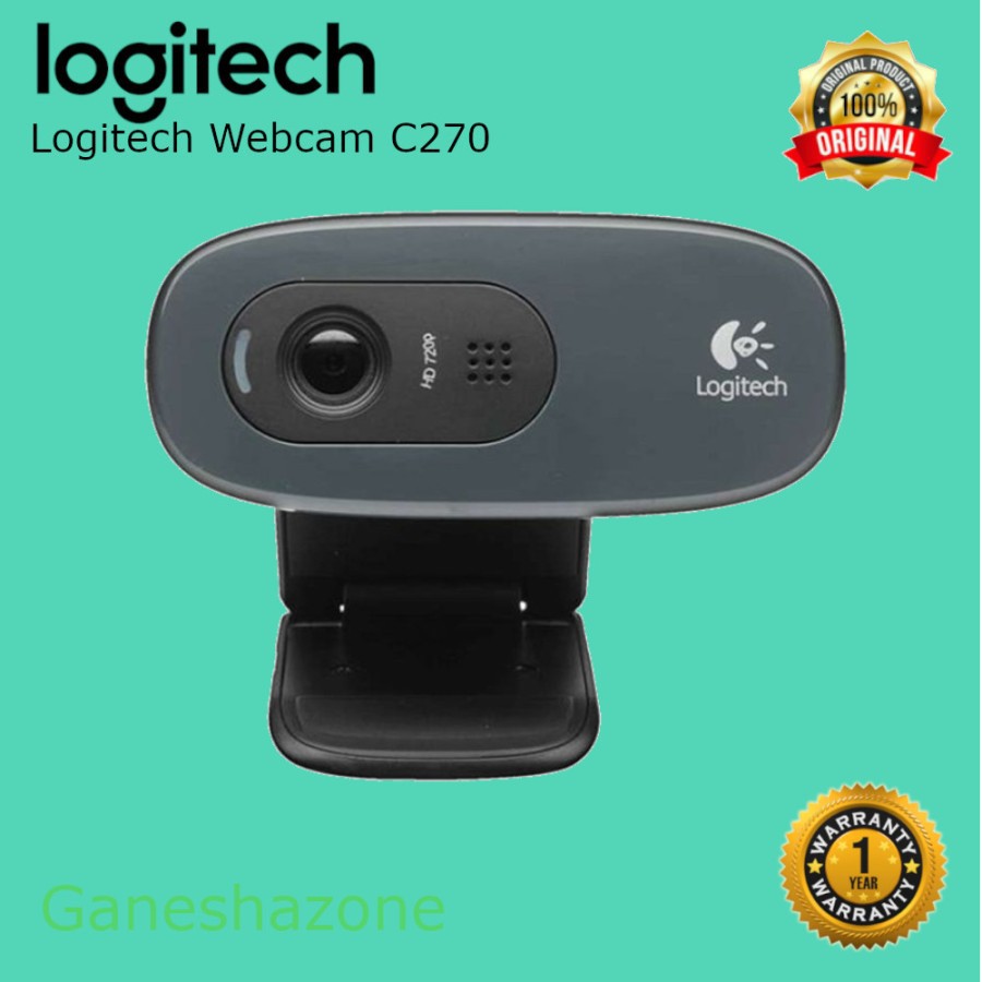 Webcam Logitech C270 HD720P - Logitech Webcam C270 HD720p