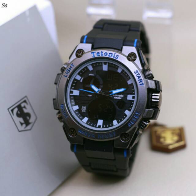 JAM TANGAN ORIGINAL TETONIS ANALOG DIGITAL