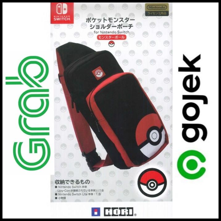 Nintendo Switch Tas Selempang Poke Ball Tas Gambar Poke Ball