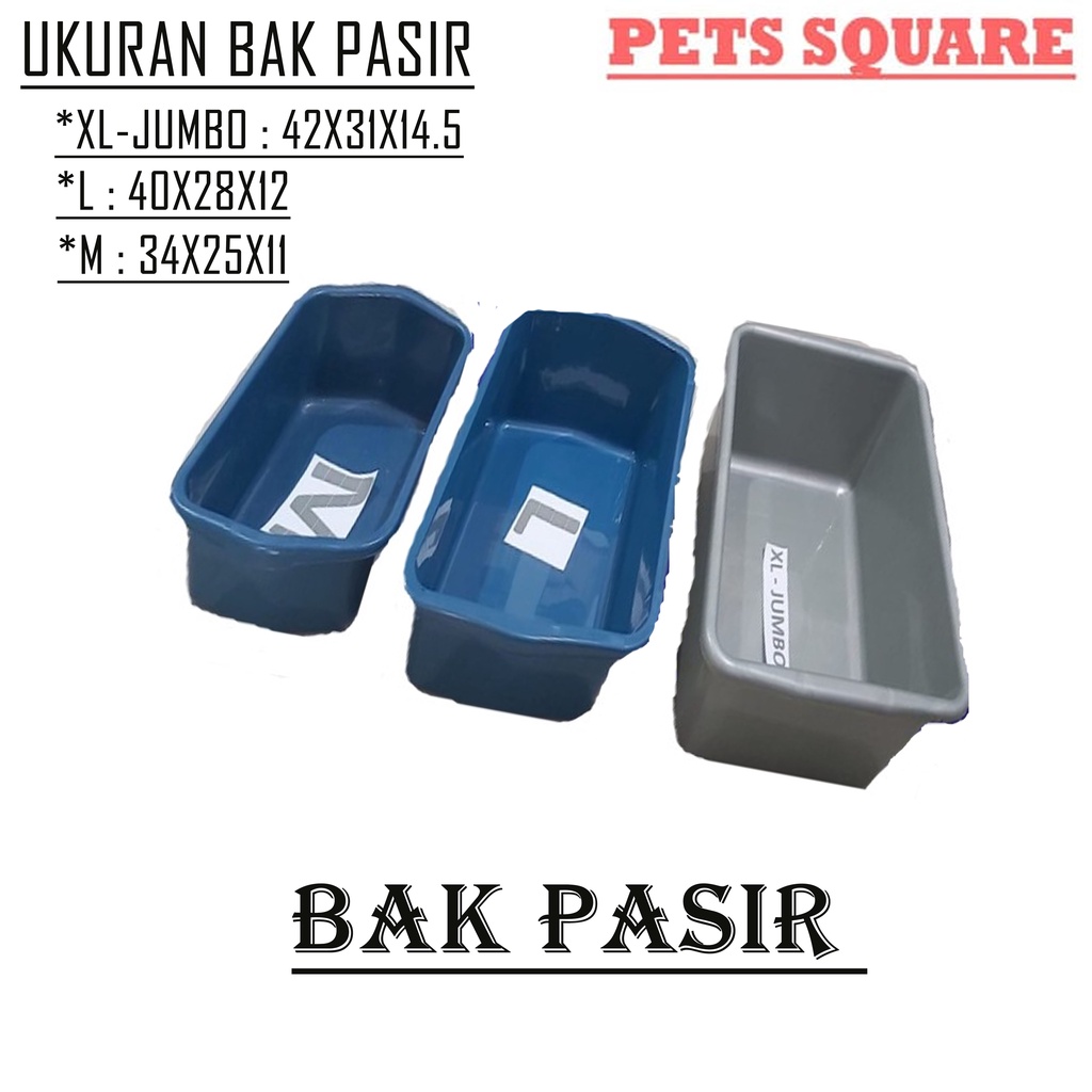 Bak Pasir Kucing Ukuran M Litter Box Cat Size Medium