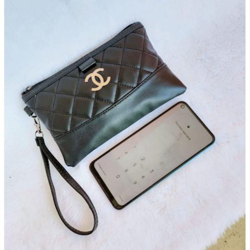 dompet tangan wanita tempat hp dan Uang hanging wallet handbag pouch kosmetik makeup