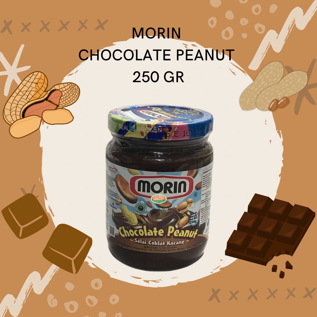 

MORIN CHOCOLATE PEANUT 250G