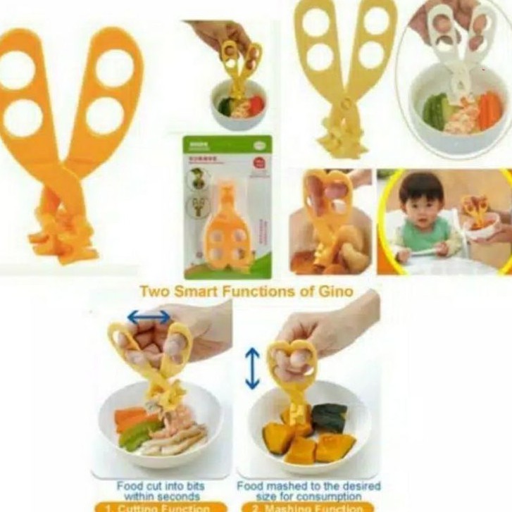 Pumpee-Baby food scissors pemotong makanan PA-108BFS