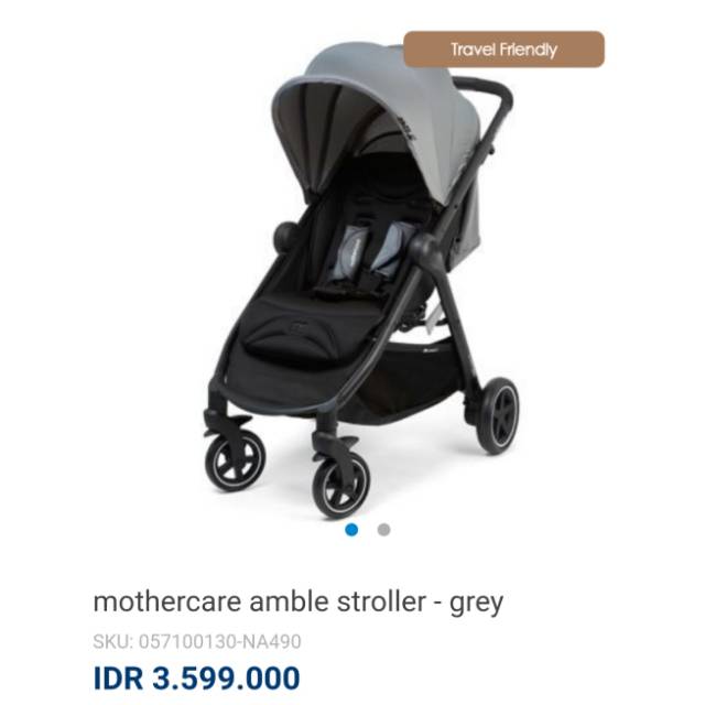mothercare amble grey