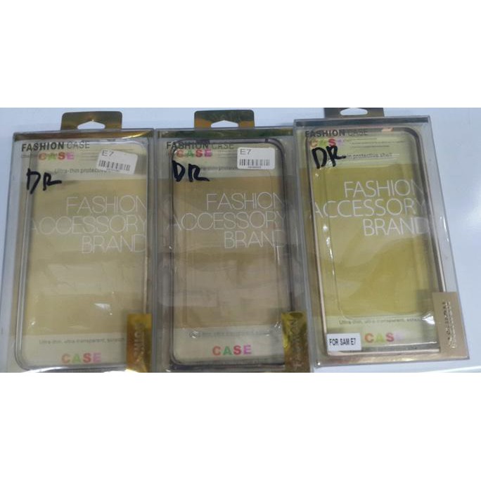 casing bumper samsung e7 foto asli