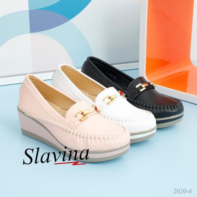 ~ PRODUK BAGUS WEDGES CEWEK MURAH~ SEPATU WEDGES WANITA/ WOMEN WEDGES - SLAVINA WILONA #2020-6 PROMO
