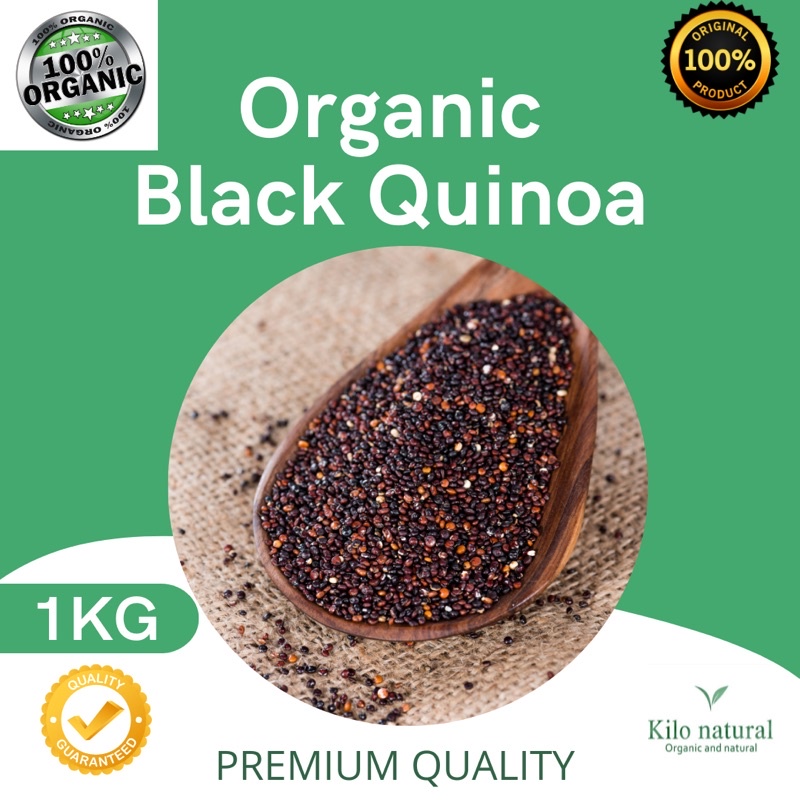 

Organic Black Quinoa 1KG / Quinoa Hitam Organik 1Kg