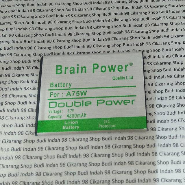 Baterai evercross A75W brain power double IC