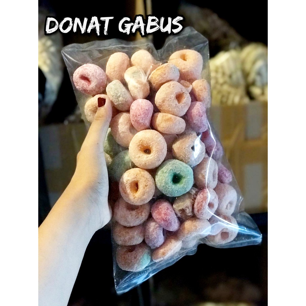 DONAT GABUS WARNA WARNI 200gr