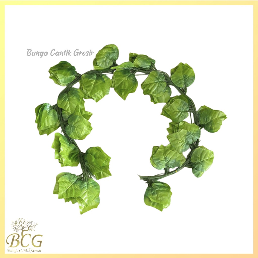 Daun Rambat Anggur (lusinan) / Daun Artificial / Daun Anggur Murah / Daun Dekorasi / Daun Pernikahan