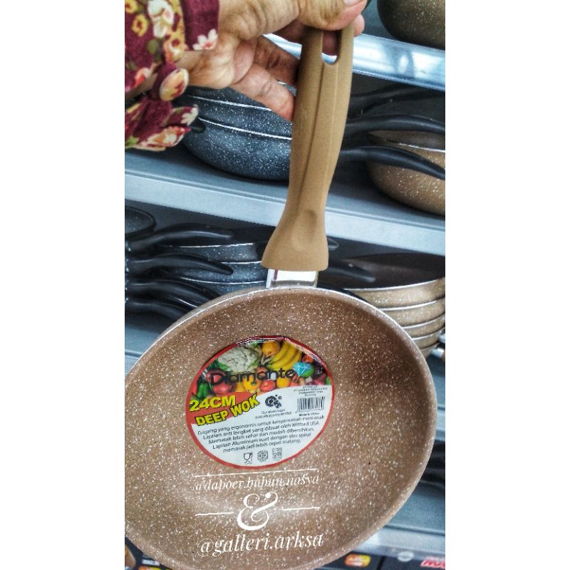 Deep Wook Dimante 24cm/deep wok pan maxim