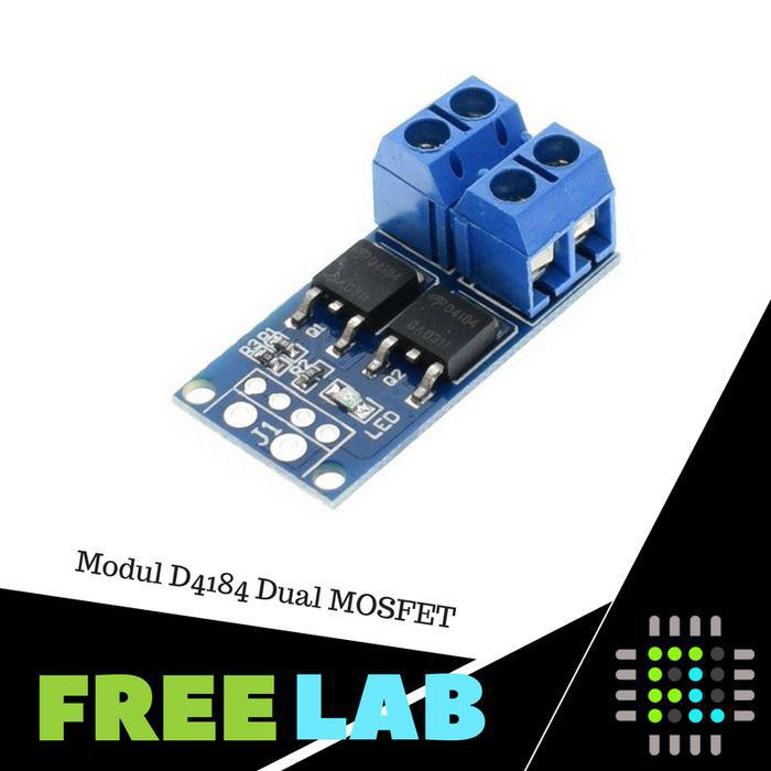 D4184 High Power Dual MOSFET Driver Modul untuk PWM Switch Trigger