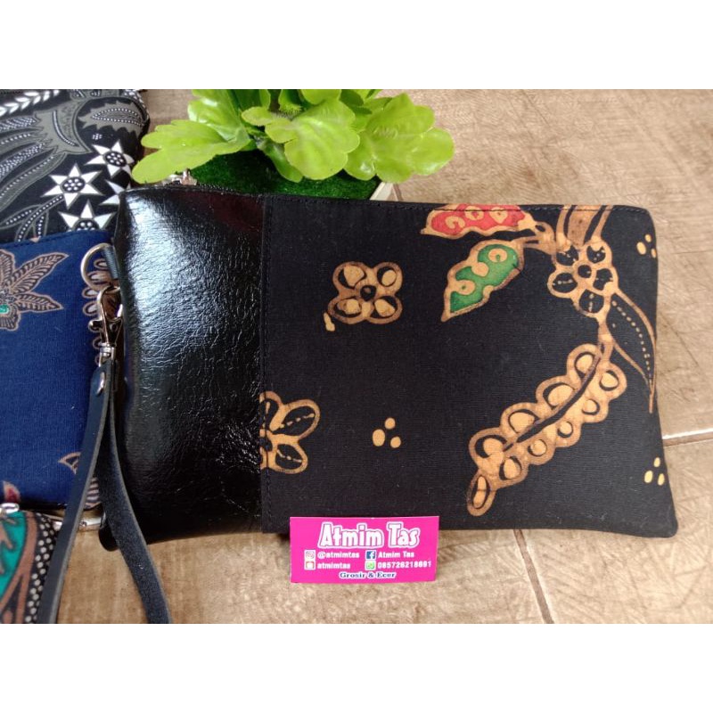 grosir clutch batik /dompet batik