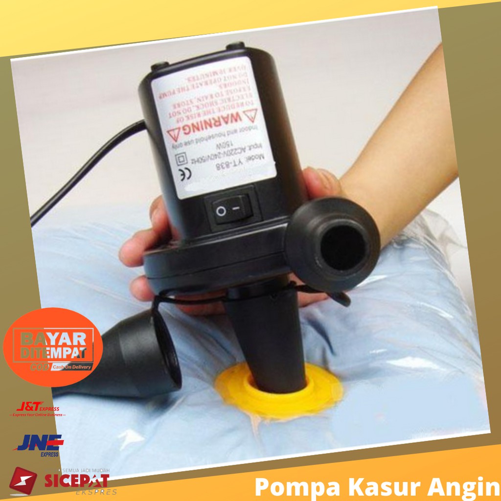 Pompa angin elektrik 2 IN 1 Ac air pump Vacuum and blow/pompa elektrik kasur angin/Pompa ban mobil