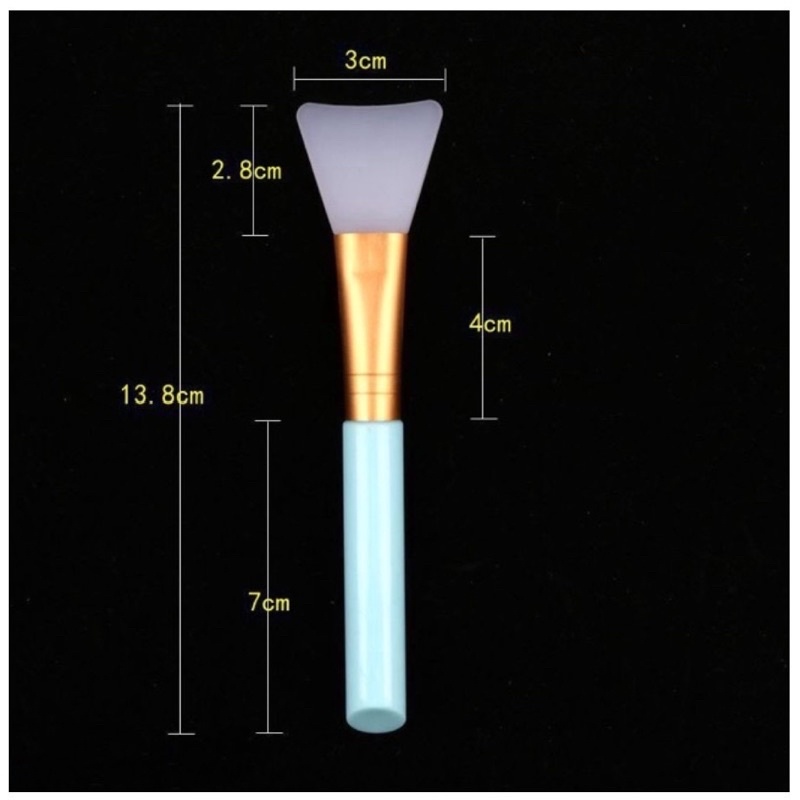 kuas masker silicon silikon sillicon silicone kuas masker high quality make up brush silicon