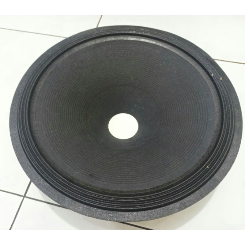 Daun kertas speaker 15inch 15 inch full range motif garis  voice coil 60mm