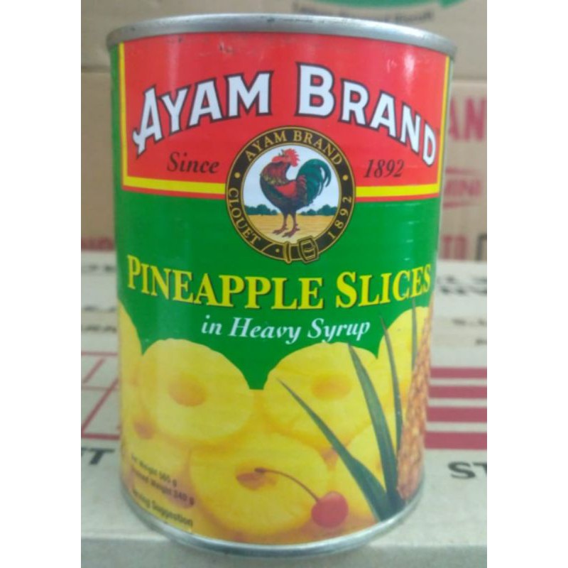 

AYAM BRAND PINEAPPLE SLICE 565GR