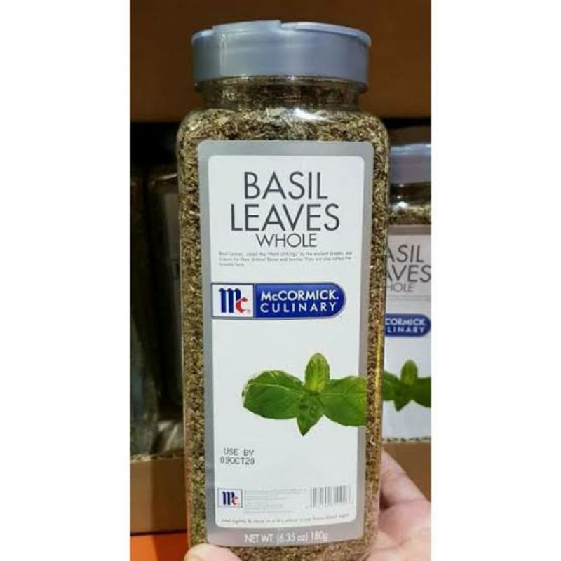 

mc cormick basil leaves whole