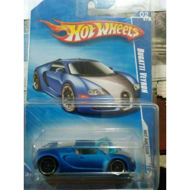 hot wheels bugatti veyron satin blue