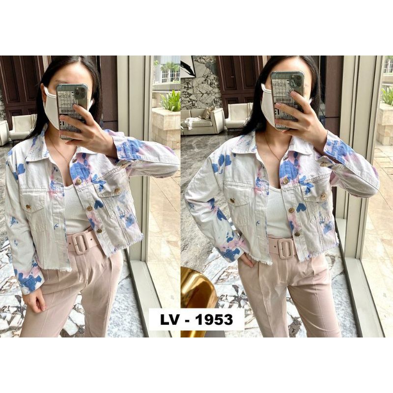 FWR -TYE DYE JAKET JEANS OVERSIZE &amp; BASIC