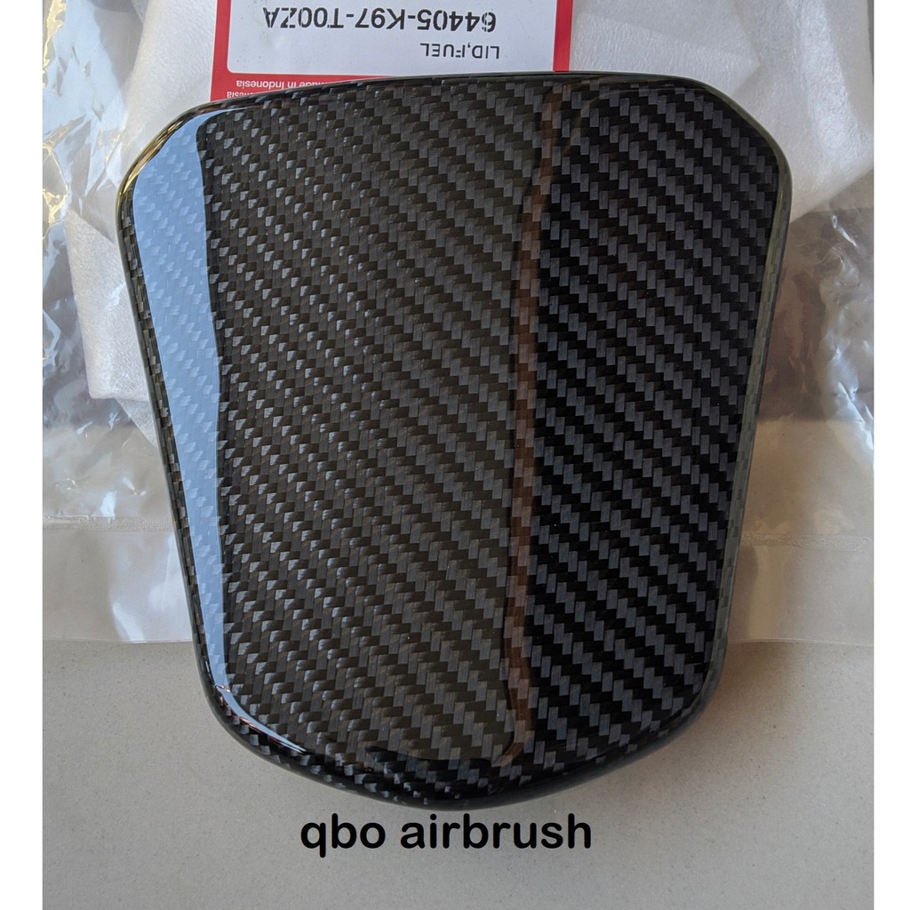 COVER TANGKI BENSIN PCX CARBON KEVLAR