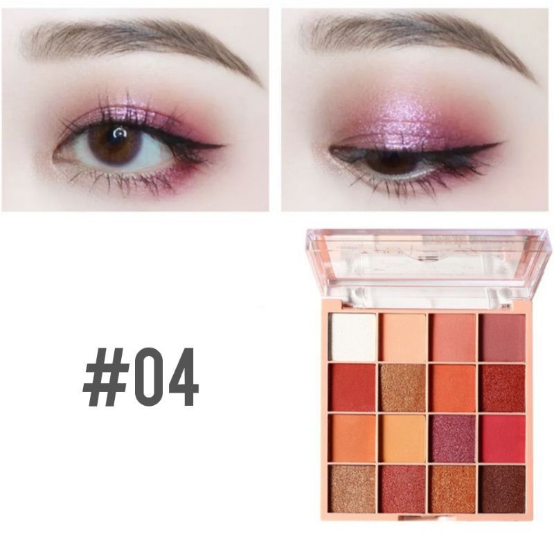 Medan Termurah Lameila eyeshadow 16 colors