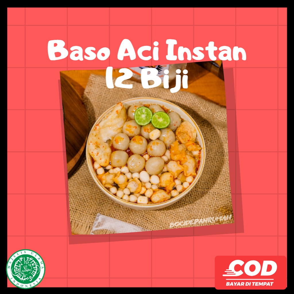 

Baso Aci Ayam Instan Garut isi 12 Biji Termantap