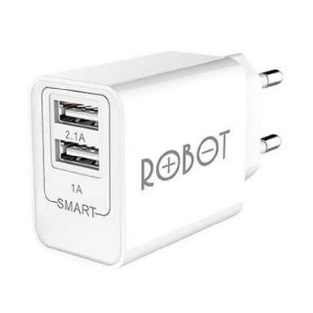 Charger Robot 2 Usb - Charger Dual Usb Vivan 2.4A C04S