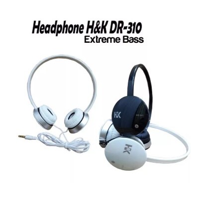 Headset HK DR 310 / Headphone Bando super bass /headset HK Enak Murah