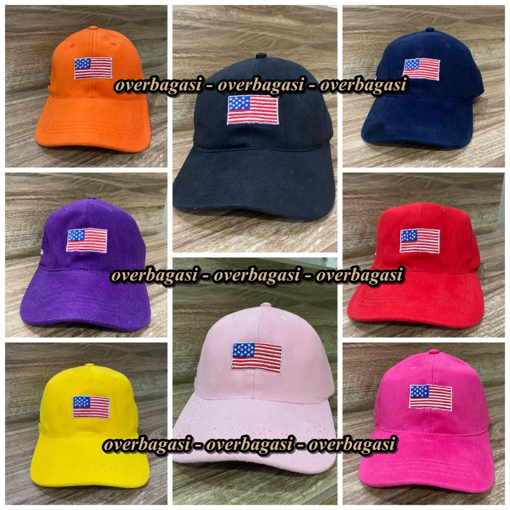TOPI AMERIKA USA / TOPI SOUVENIR AMERIKA / TOPI USA UNISEX