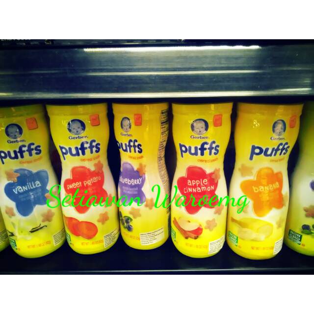 

Gerber graduates puffs biscuit baby