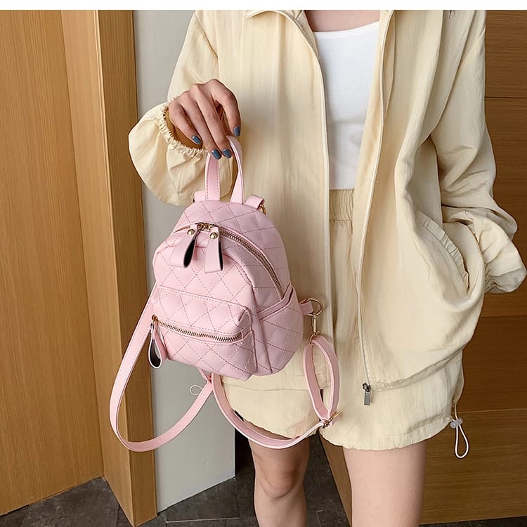 Tas Ransel  Wanita Dewasa Remaja Cantik Mini Cocok Buat Jalan-jalan Ondangan Terbaru Model style korean