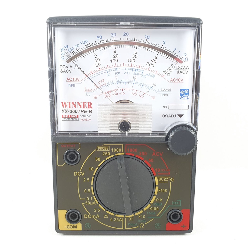 Multimeter Winner YX360TREB Multitester Analog YX-360TREB Tester YX 360 TREB Avometer