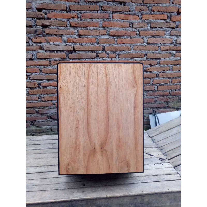 drumbook cajon solid mahogany murah