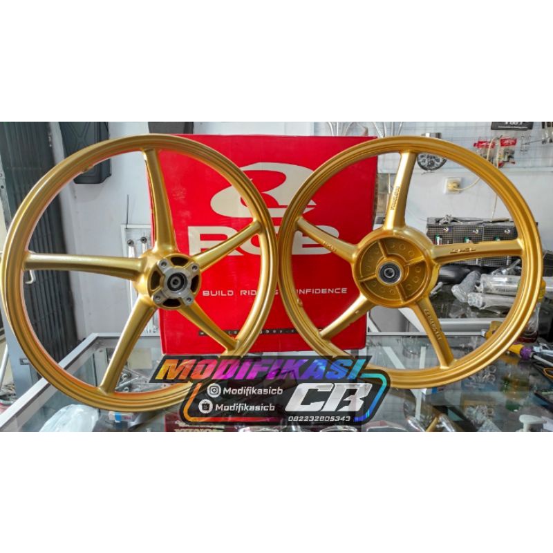 VELG DEPAN BELAKANG RCB ORIGINAL