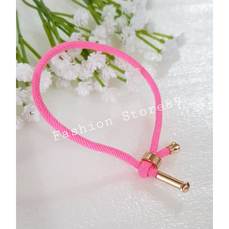 Gelang tali serut Hongkong / gelang tali serut fashion Antikarat waterproof impor (free 2sekat)