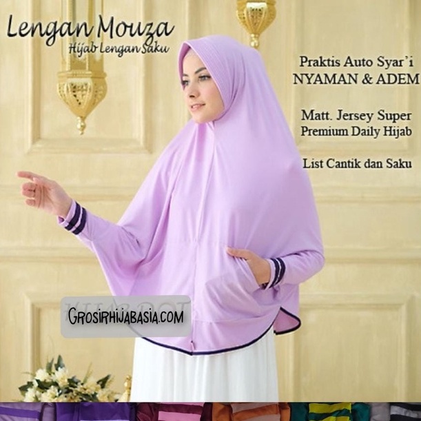HIJAB LENGAN HIJAB SYARI LENGAN HIJAB LENGAN SAKU grosirjilbab