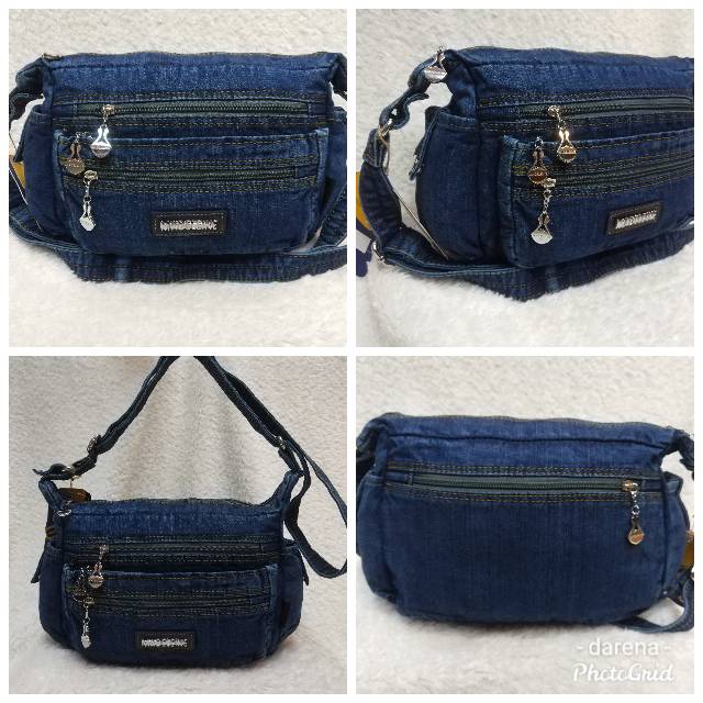 Tas Selempang Gaul Original Jeans Madeleine 637. Darena Bags Bandung